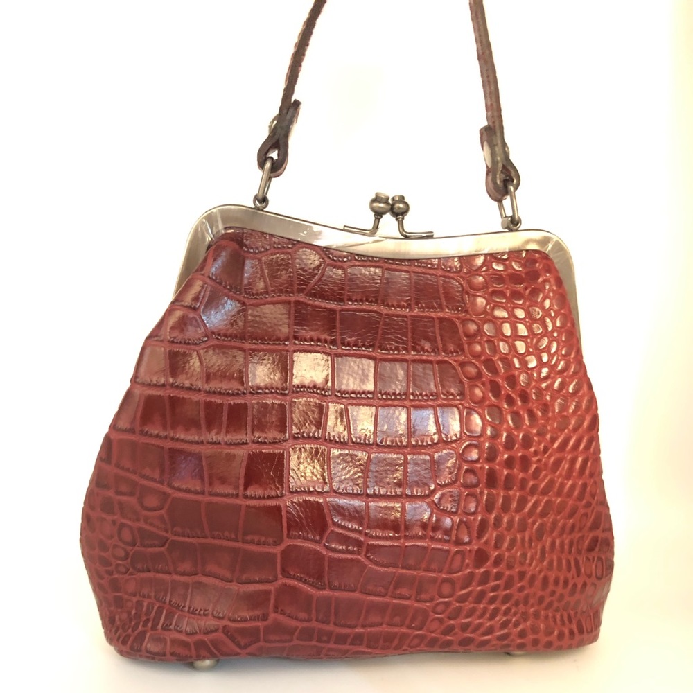 Patricia Nash Leather Satchel Bag!